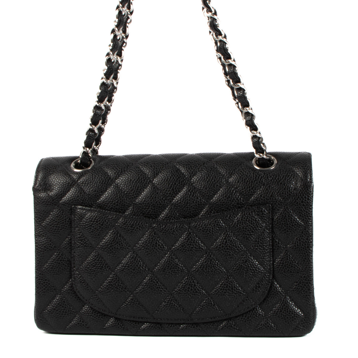 Chanel Black Caviar Small Classic Flap Bag