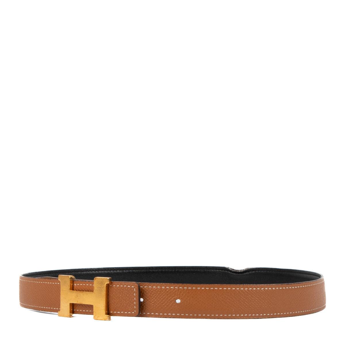 Hermès Gold Epsom Mini Constance Belt - size 70