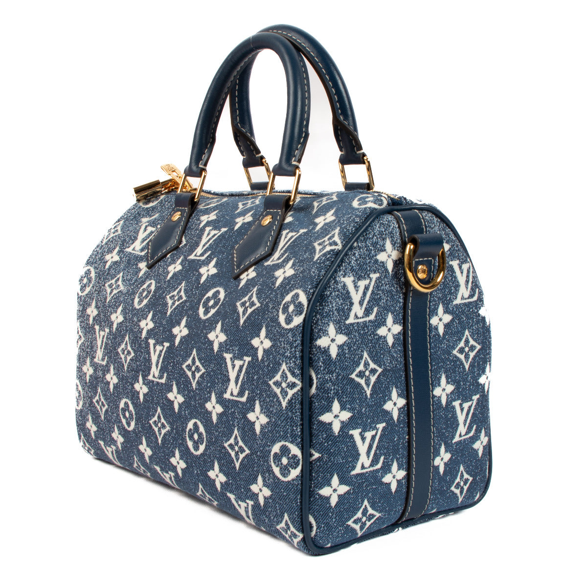 Louis Vuitton Denim Speedy Bandoulière 25 Bag