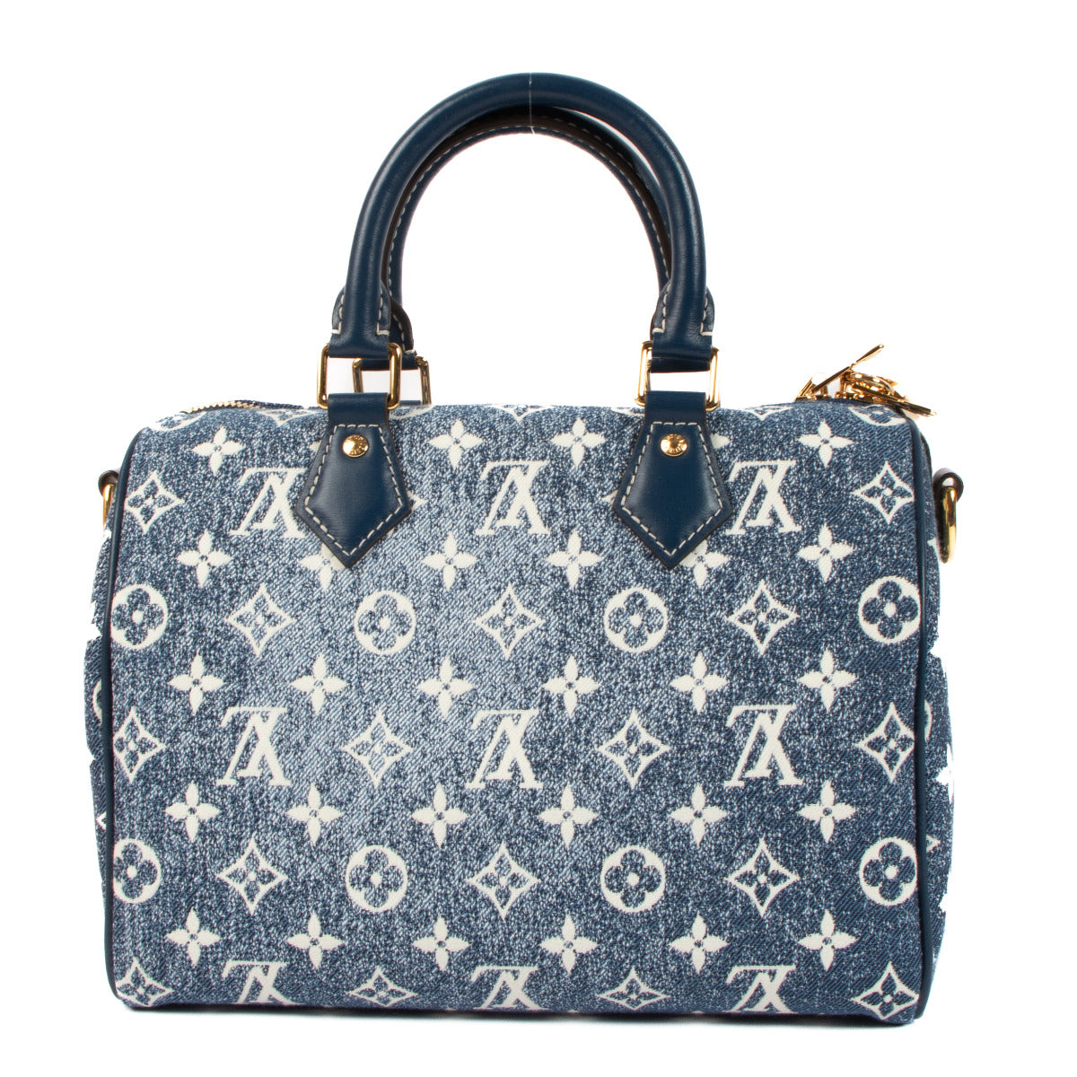 Louis Vuitton Denim Speedy Bandoulière 25 Bag