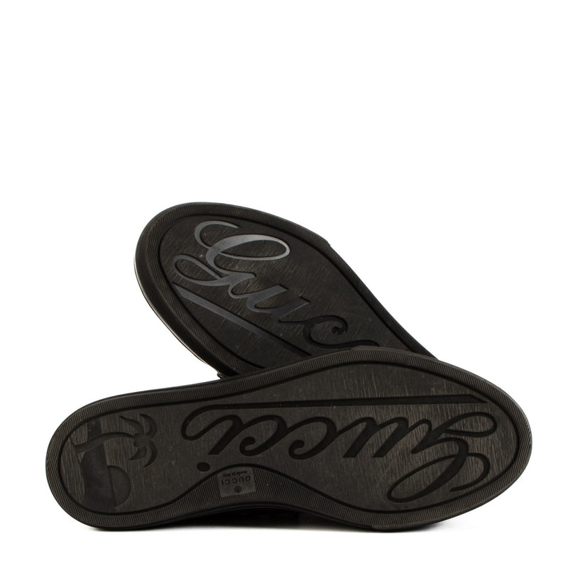 Shop 100% authentic second-hand Gucci Black Monogram Sneakers - Size 36 on Labellov.com