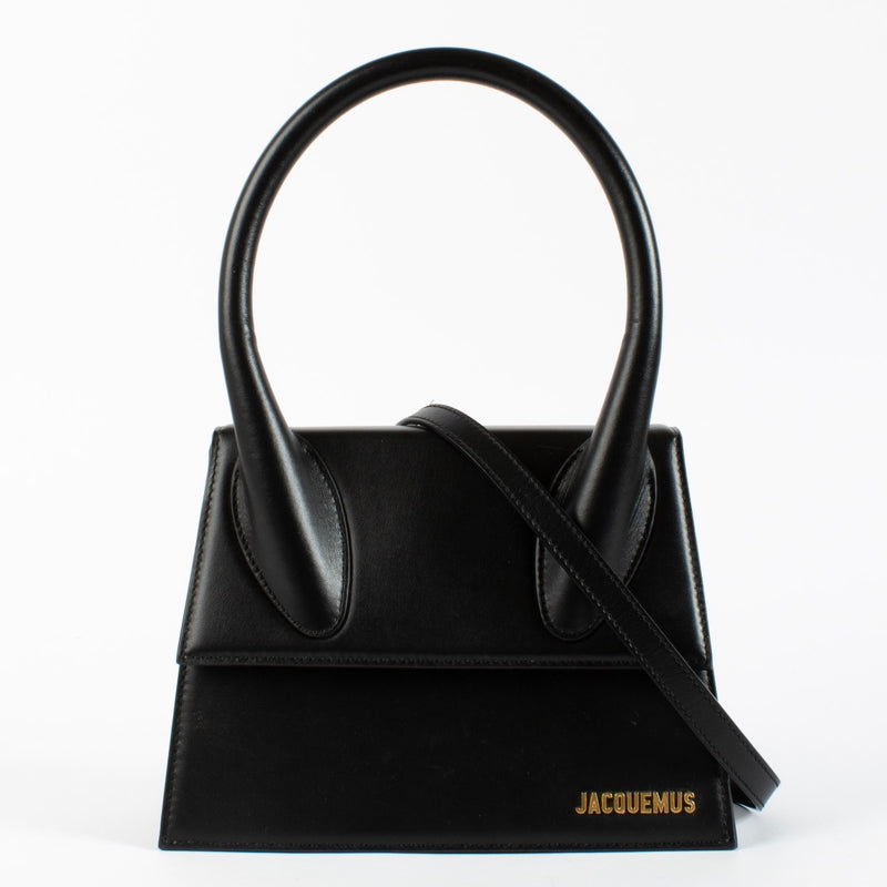authentic preloved Jacquemus Black Grand Chiquito Top Handle Bag on Labellov.com