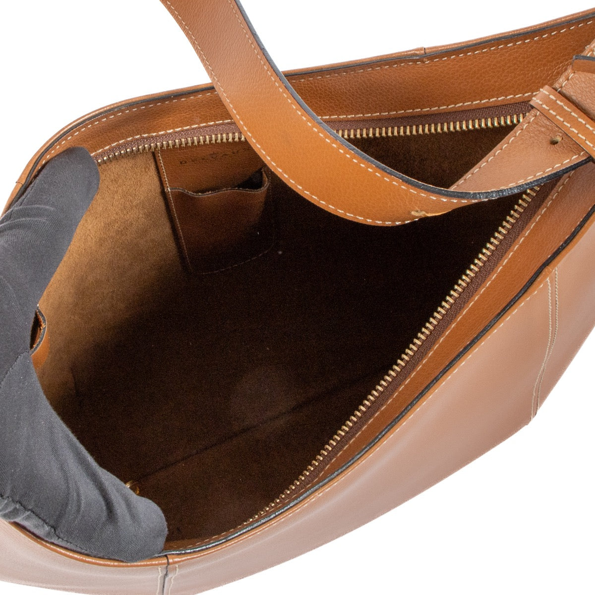 Shop 100% authentic second-hand Delvaux Fauve Jumping Souhait Shoulder Bag on Labellov.com