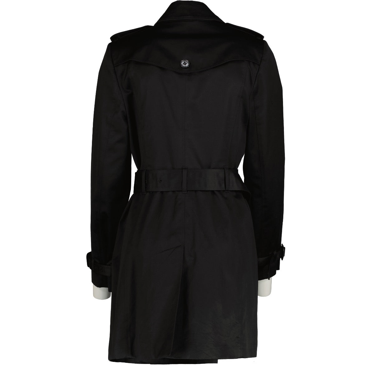 shop 100% authentic second hand Burberry Black Trench Coat on Labellov.com