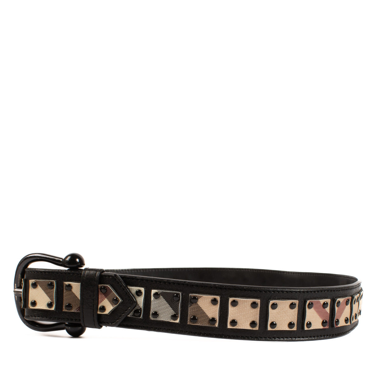 Burberry Zwarte Gespriem - maat 80