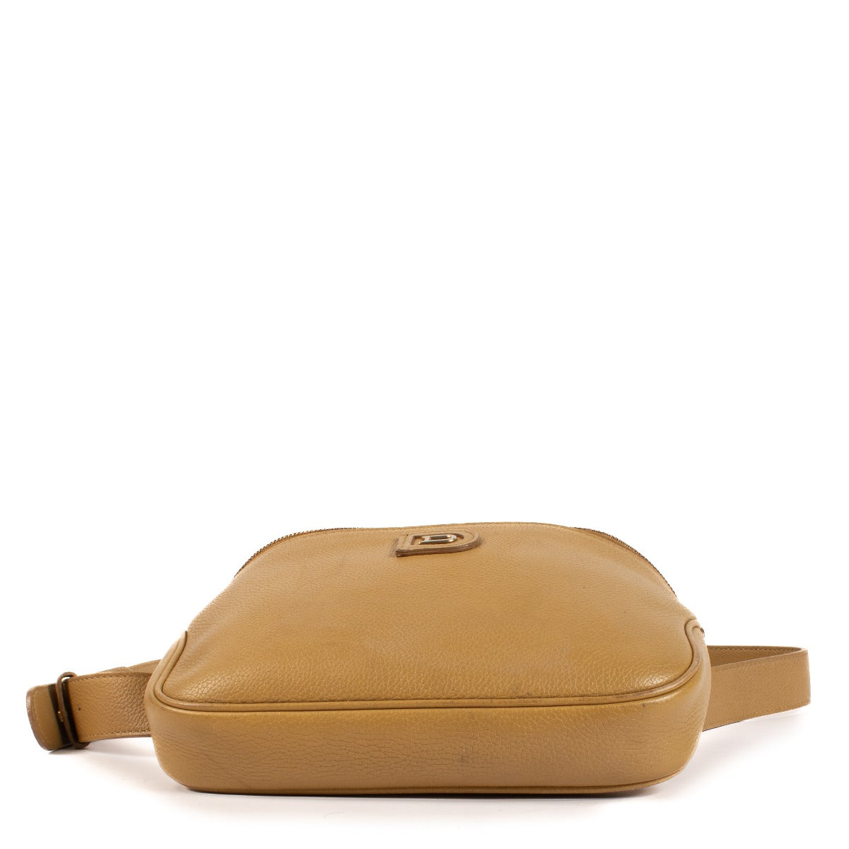 Delvaux Beige Leather Evasion Belt Bag