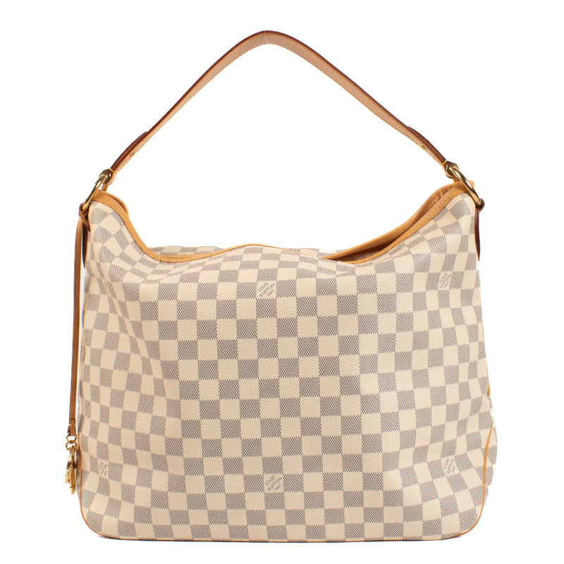Louis Vuitton Delightfull MM Damier Azur Shoulder Bag