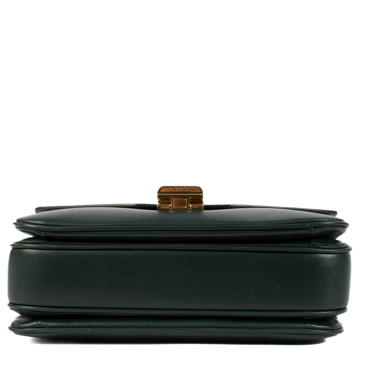 Celine Green Box Calfskin Medium C Bag