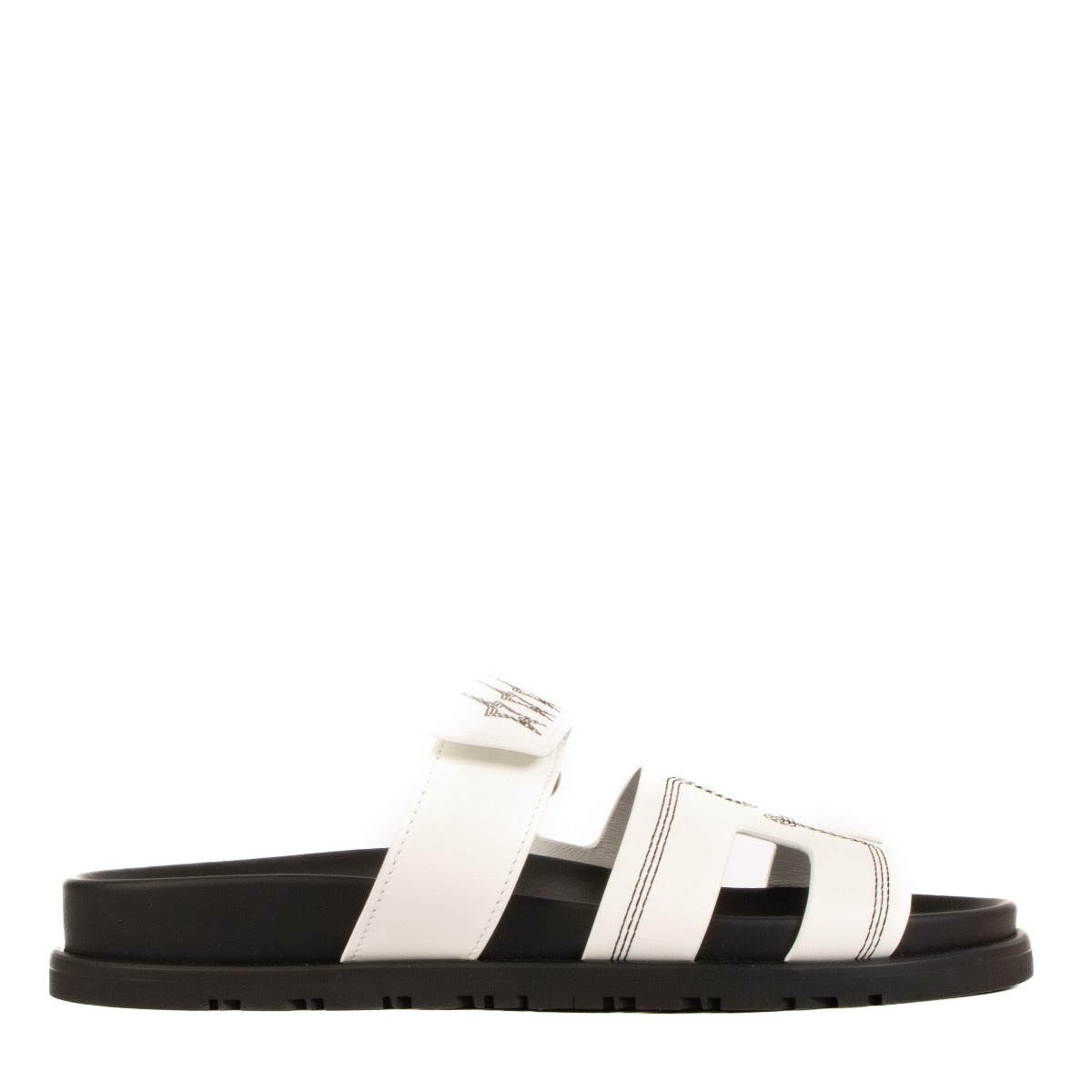 Sandales Hermès Chypre brodées étoile - Taille 37,5