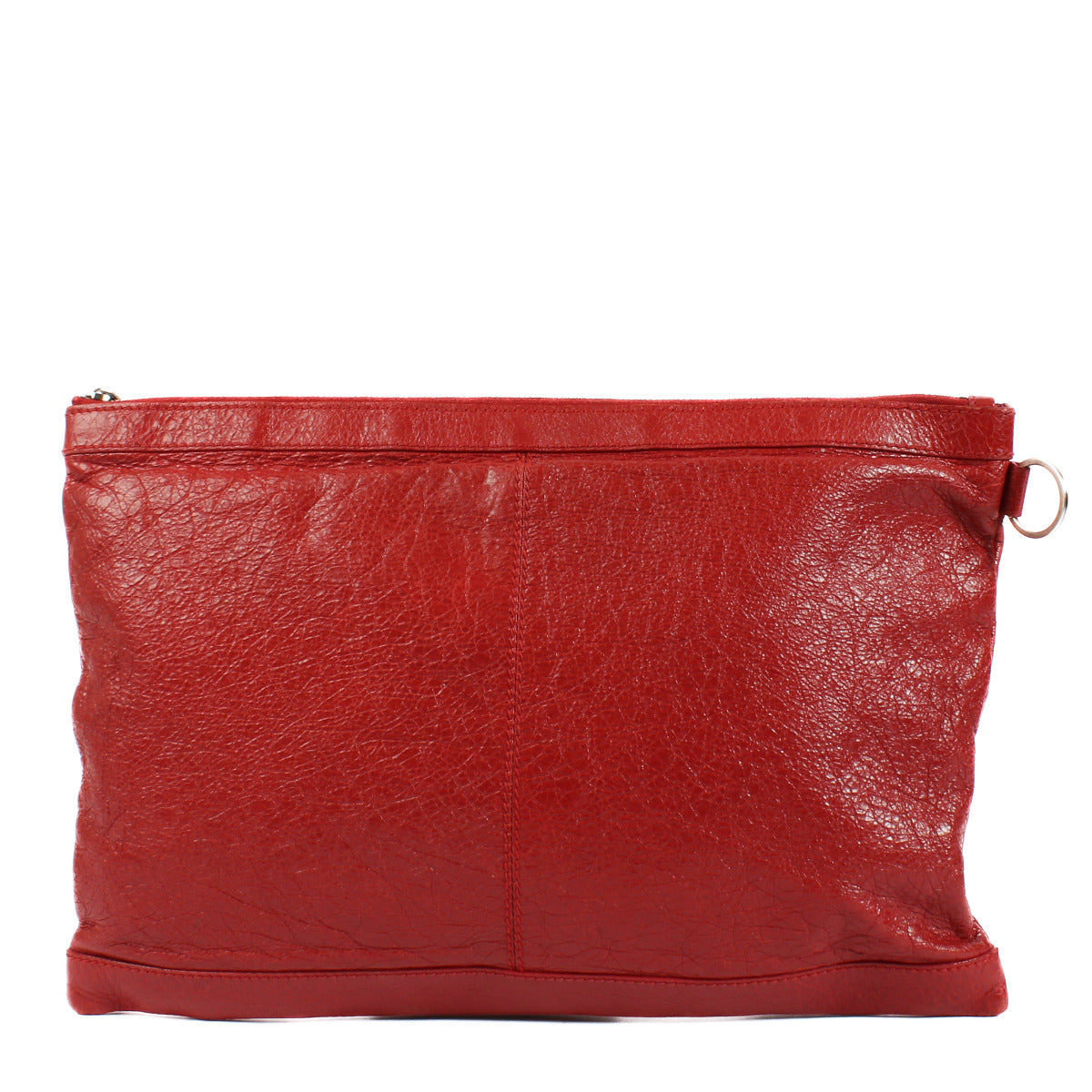Balenciaga Red Clip L Clutch