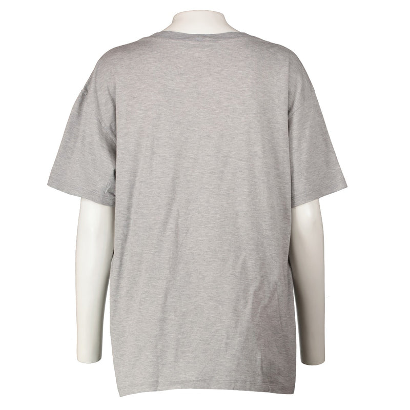 Celine Grey Logo T-Shirt - Size XS