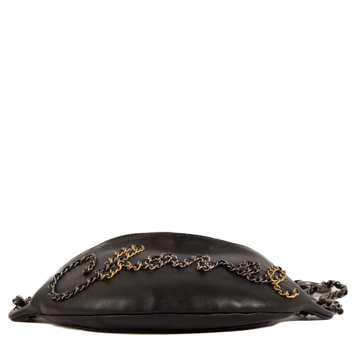 shop 100% authentic second hand Chanel Black Leather Belt Bag on Labellov.com