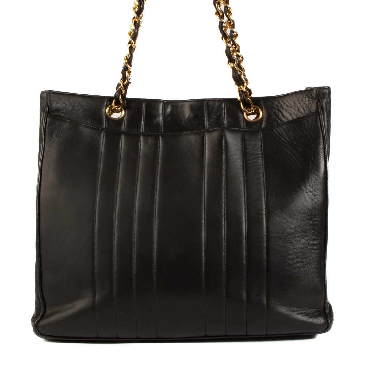 shop 100% authentic second hand Chanel Black Vintage Tote Bag on Labellov.com