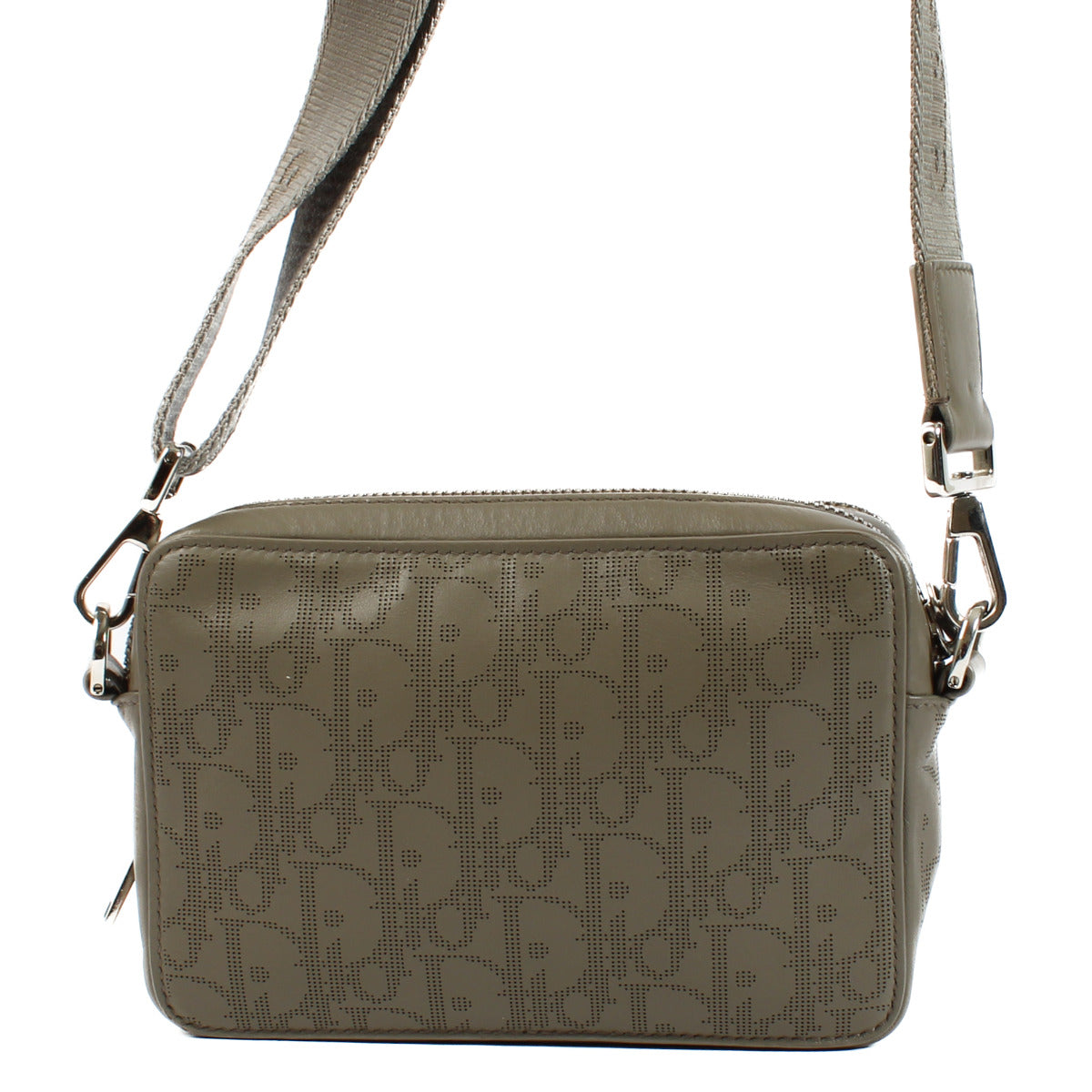 Dior Oblique Galaxy Zipped Pouch with Strap