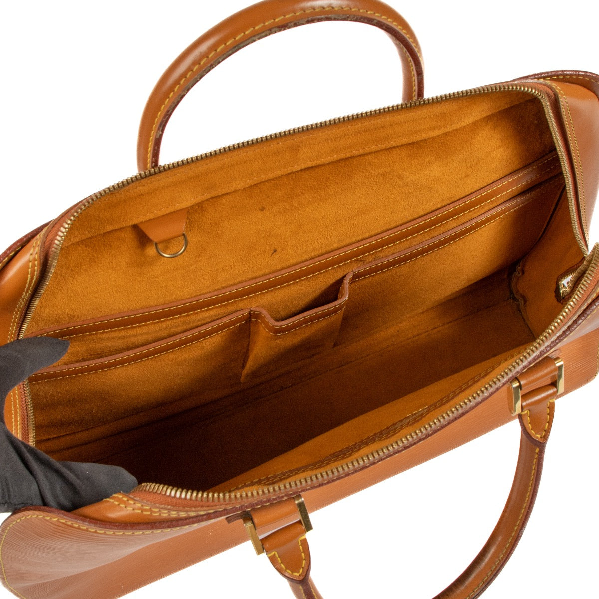 Shop 100% authentic second-hand Louis Vuitton Camel Epi Leather Bag on Labellov.com
