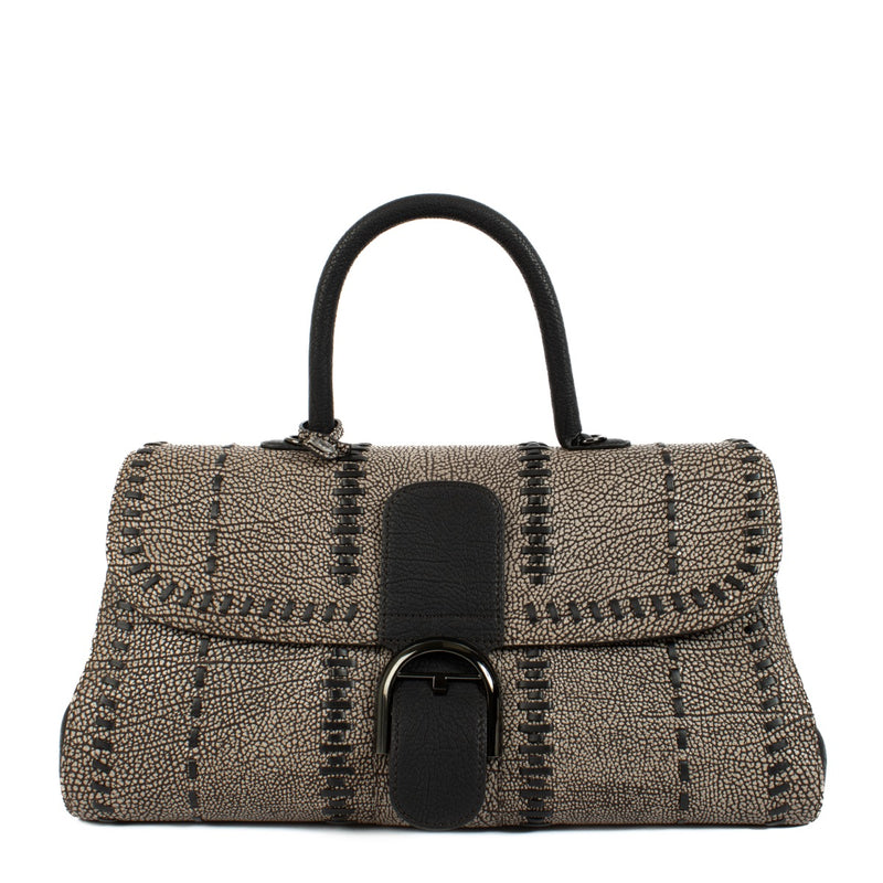 Authentic second hand Delvaux Ebene Tribal Stitch Brillant East/West Bag on Labellov.com