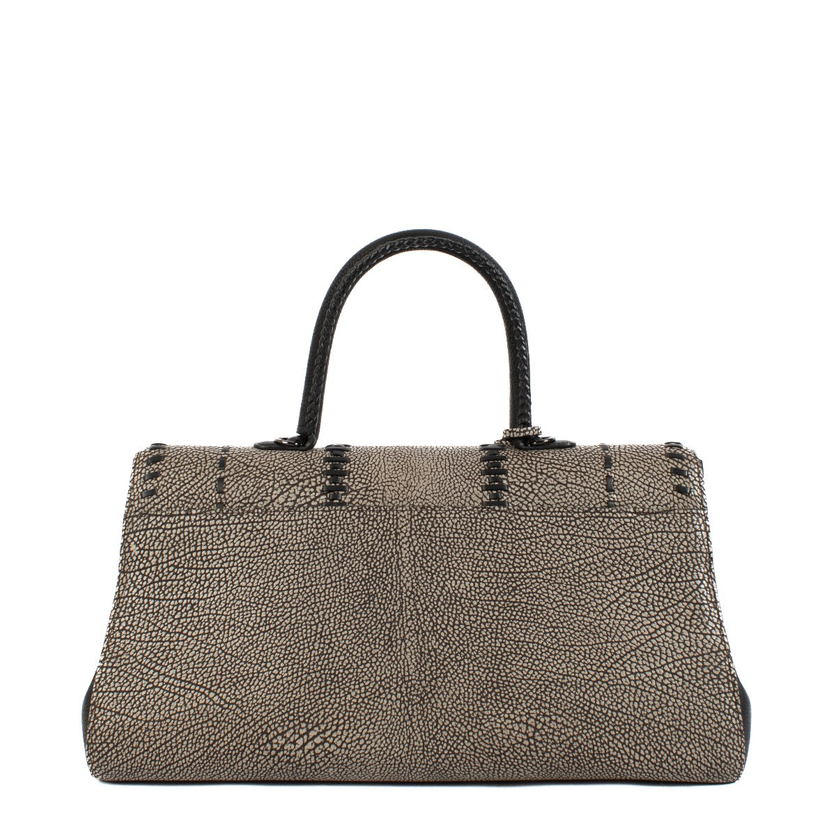 Authentic second hand Delvaux Ebene Tribal Stitch Brillant East/West Bag on Labellov.com