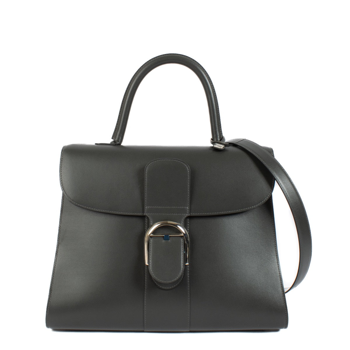 Authentic second hand Delvaux Grey Bicolor Brillant GM on Labellov.com