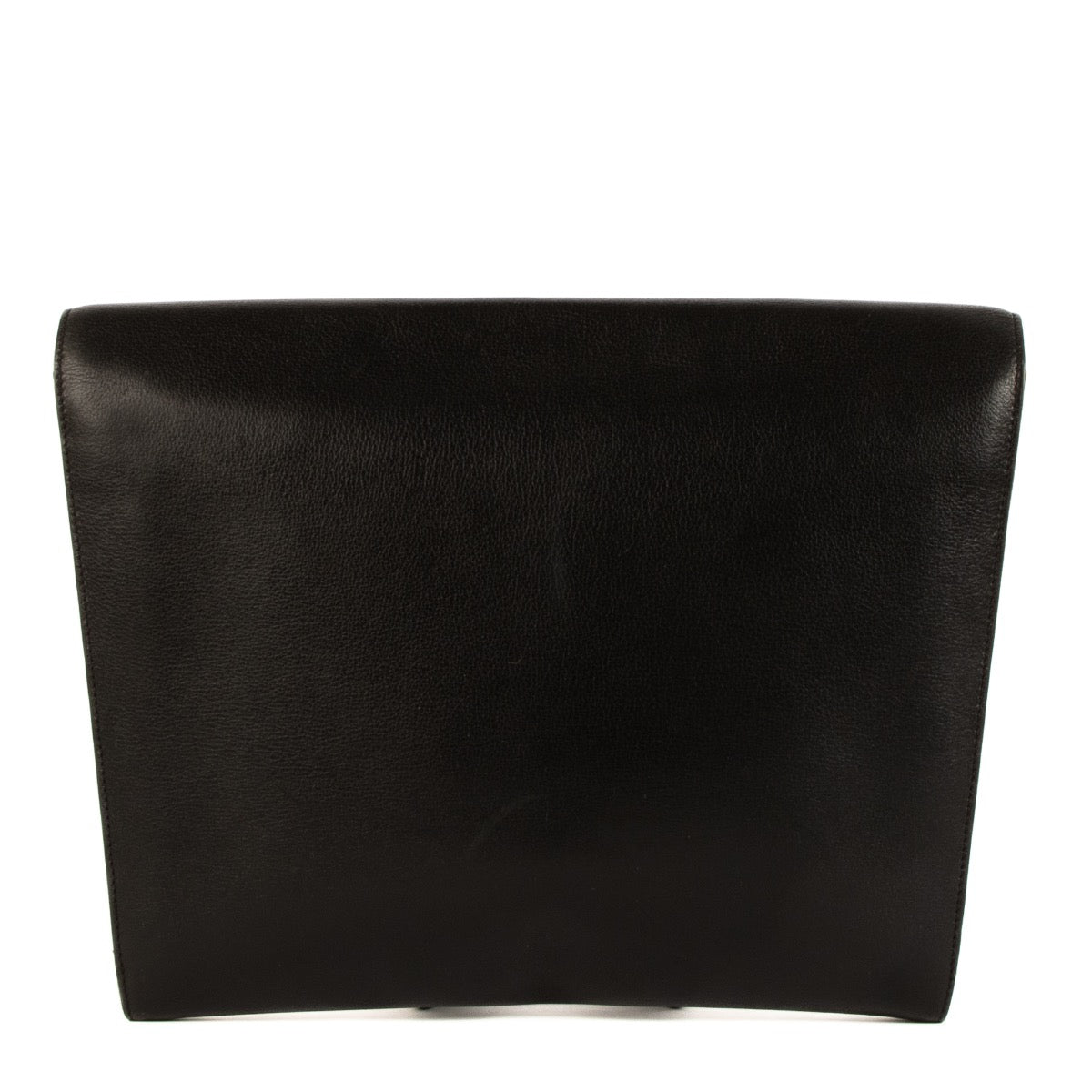 shop 100% authentic second hand Delvaux Black Leather Clutch on Labellov.com