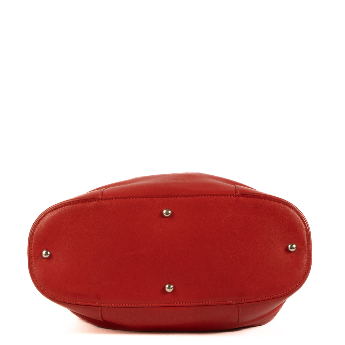 Sac bandoulière en cuir rouge Loewe