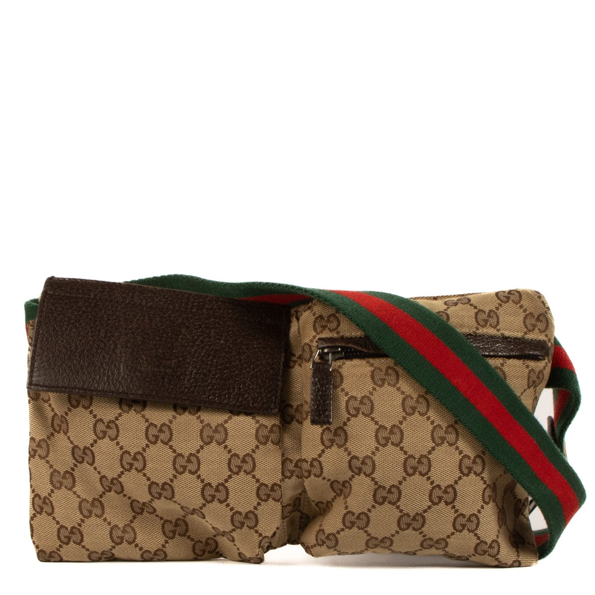 Shop 100% authentic second-hand Gucci Monogram Belt Bag Crossbody on Labellov.com