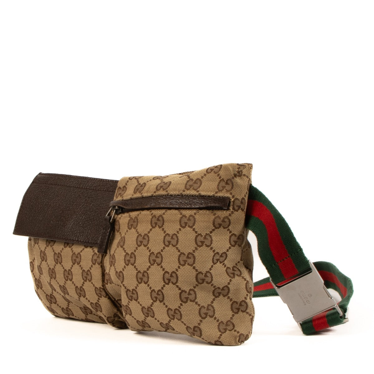 Shop 100% authentic second-hand Gucci Monogram Belt Bag Crossbody on Labellov.com