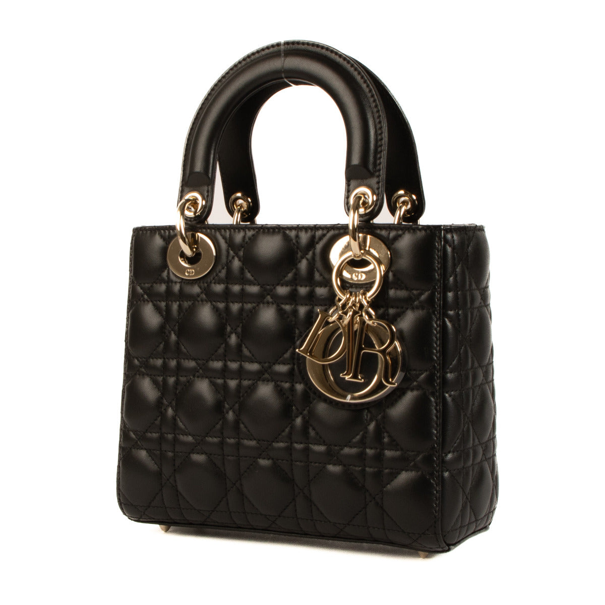 Sac Lady Dior My ABCDior petit format Christian Dior Cannage noir