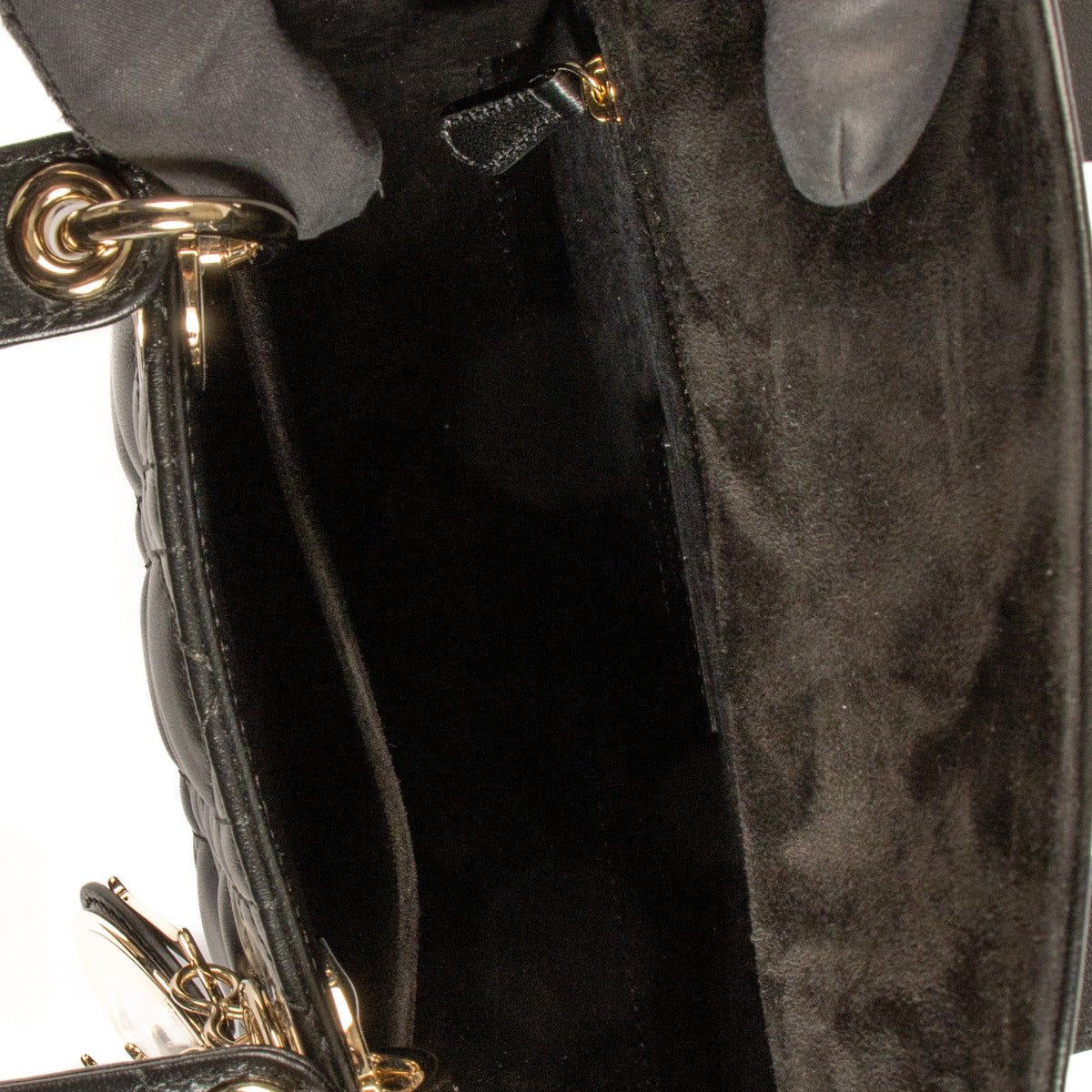Sac Lady Dior My ABCDior petit format Christian Dior Cannage noir