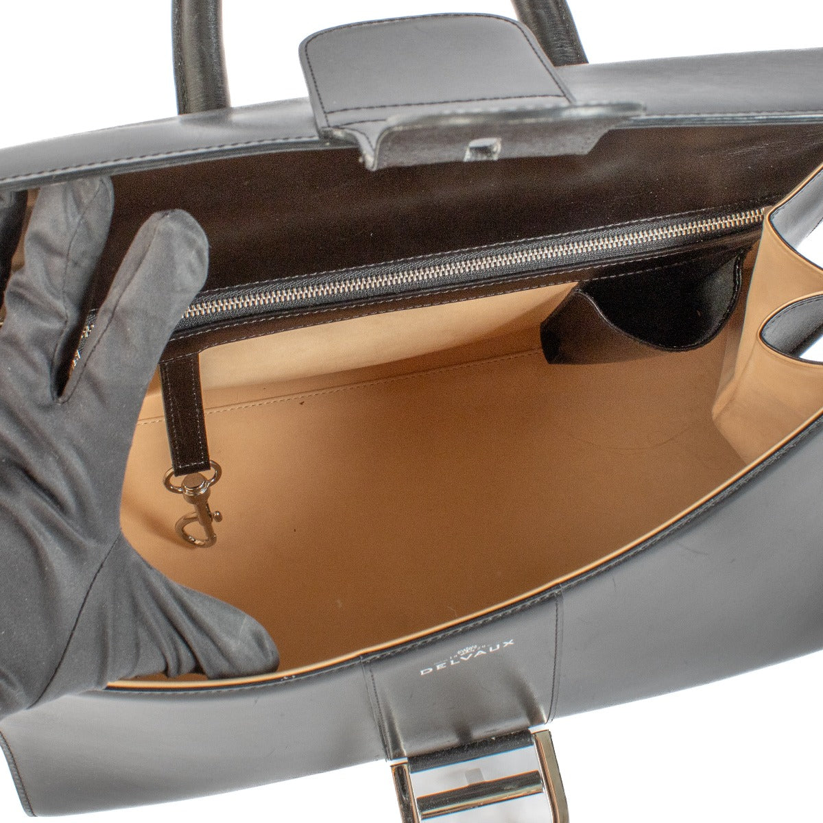 Delvaux Black Box Brillant East/West Tas
