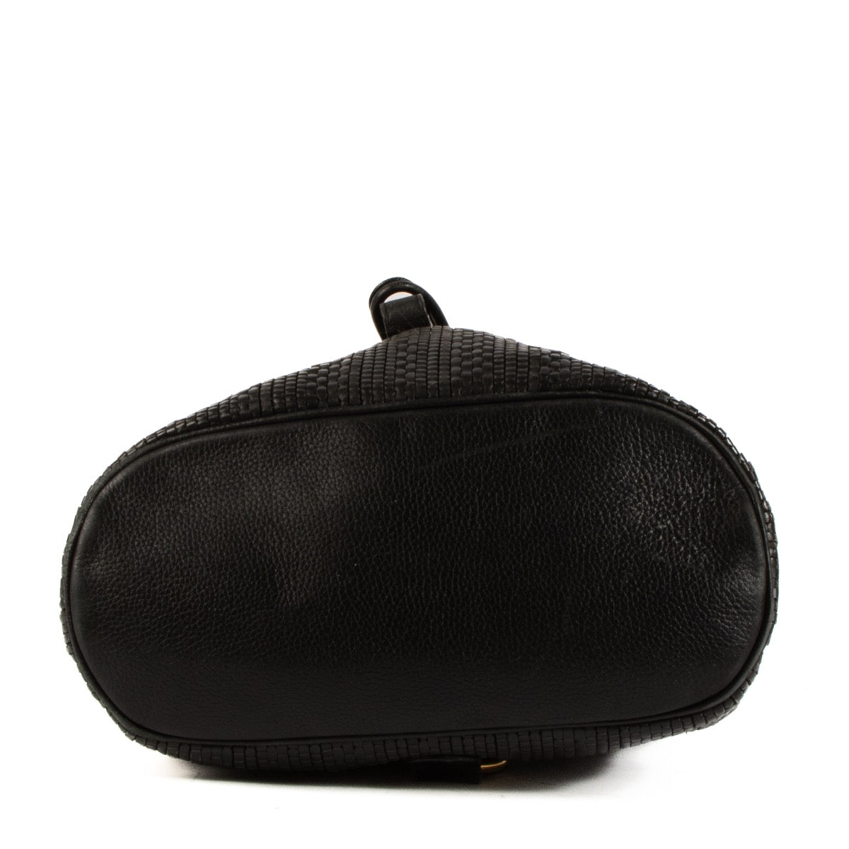 Shop safe online at Labellov in Antwerp, Brussels and Knokke this 100% authentic second hand Delvaux Black Toile de Cuir Rosé Backpack
