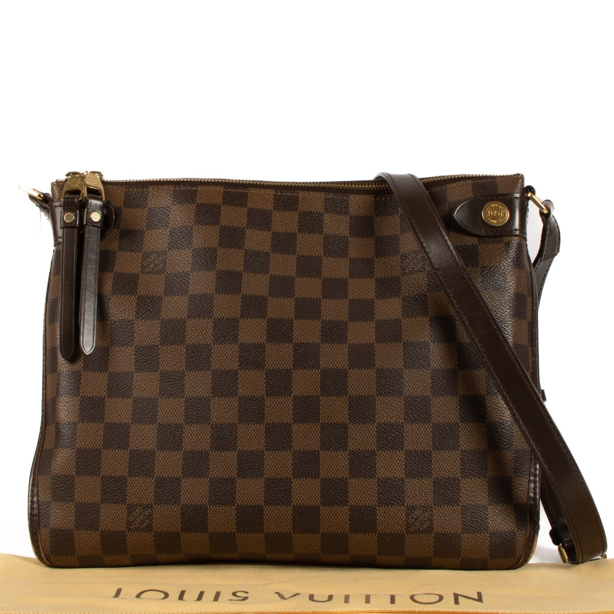 Shop 100% authentic second-hand Louis Vuitton Damier Ebene Duomo Bag on Labellov.com