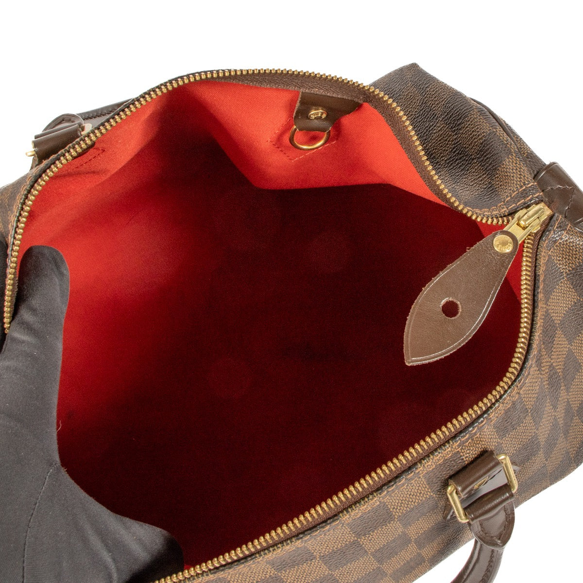 Shop 100% authentic second-hand Louis Vuitton Damier Ebene Speedy 35 Top Handle Bag on Labellov.com