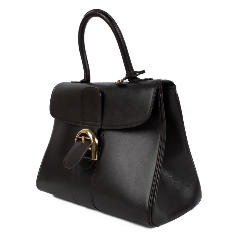 Shop 100% authentic second-hand Delvaux Vintage Brown Box Calf Brillant MM on Labellov.com