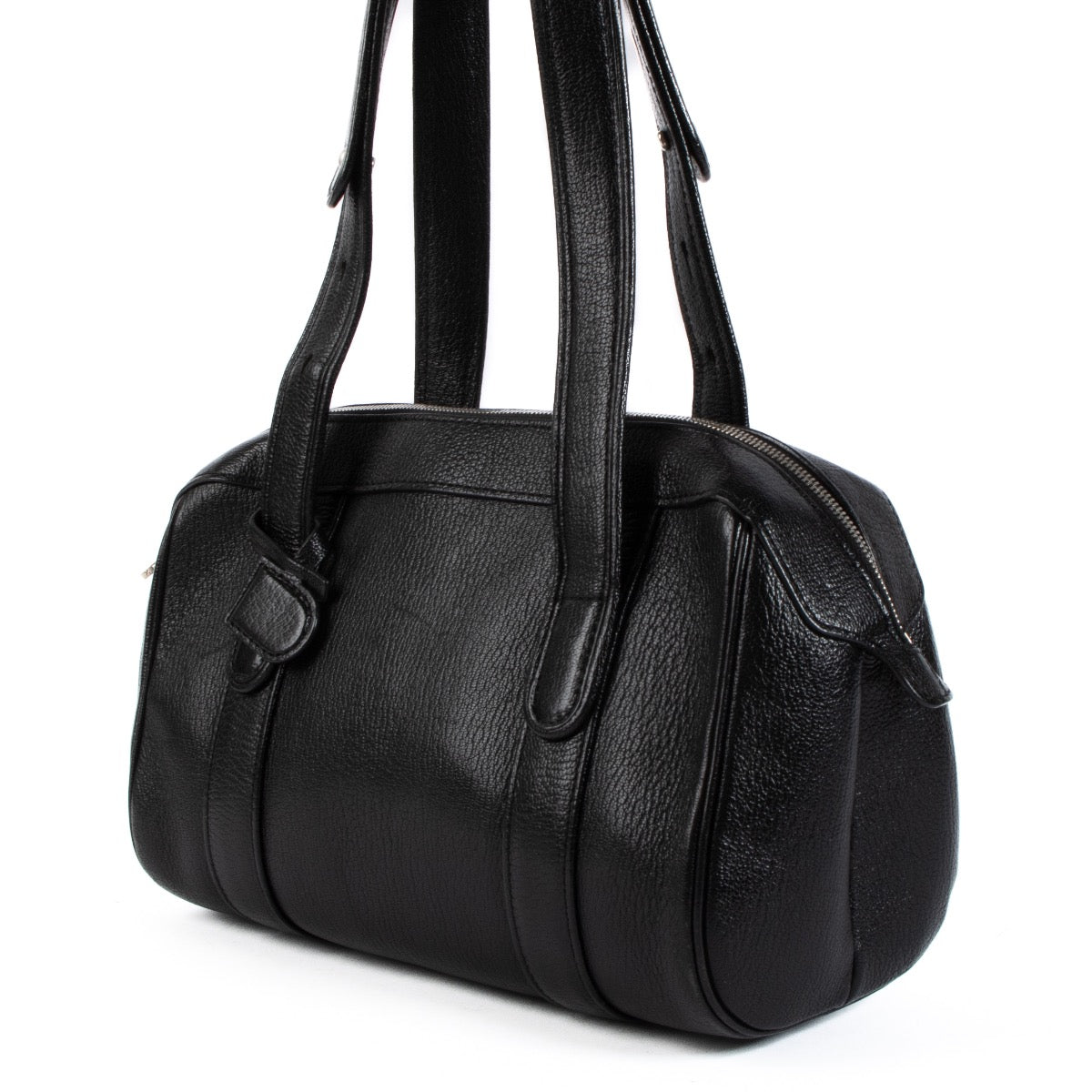 Shop 100% authentic second-hand Delvaux Black Goatskin Shoulder Bag on Labellov.com