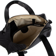 Shop 100% authentic second-hand Delvaux Black Goatskin Shoulder Bag on Labellov.com