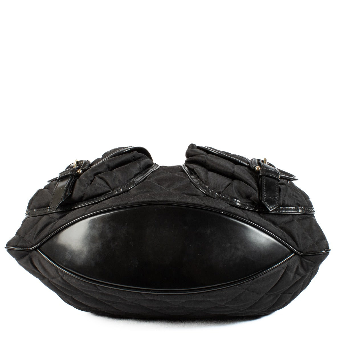 Shop 100% authentic Burberry Black Quilted Top Handle Bag at Labellov.com.