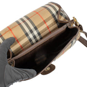 Shop 100% authentic Burberry Haymarket Check Crossbody Bag at Labellov.com.