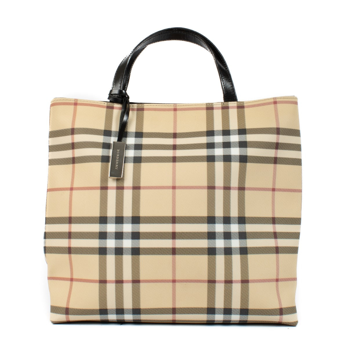 Shop 100% authentic Burberry Check Tote Bag at Labellov.com.