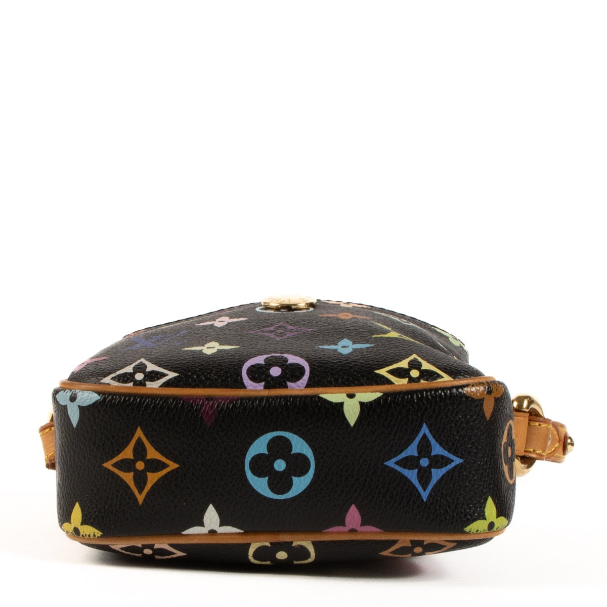 Shop safe online at Labellov in Antwerp, Brussels and Knokke this 100% authentic second hand Louis Vuitton Murakami Black Monogram Rift Crossbody Bag