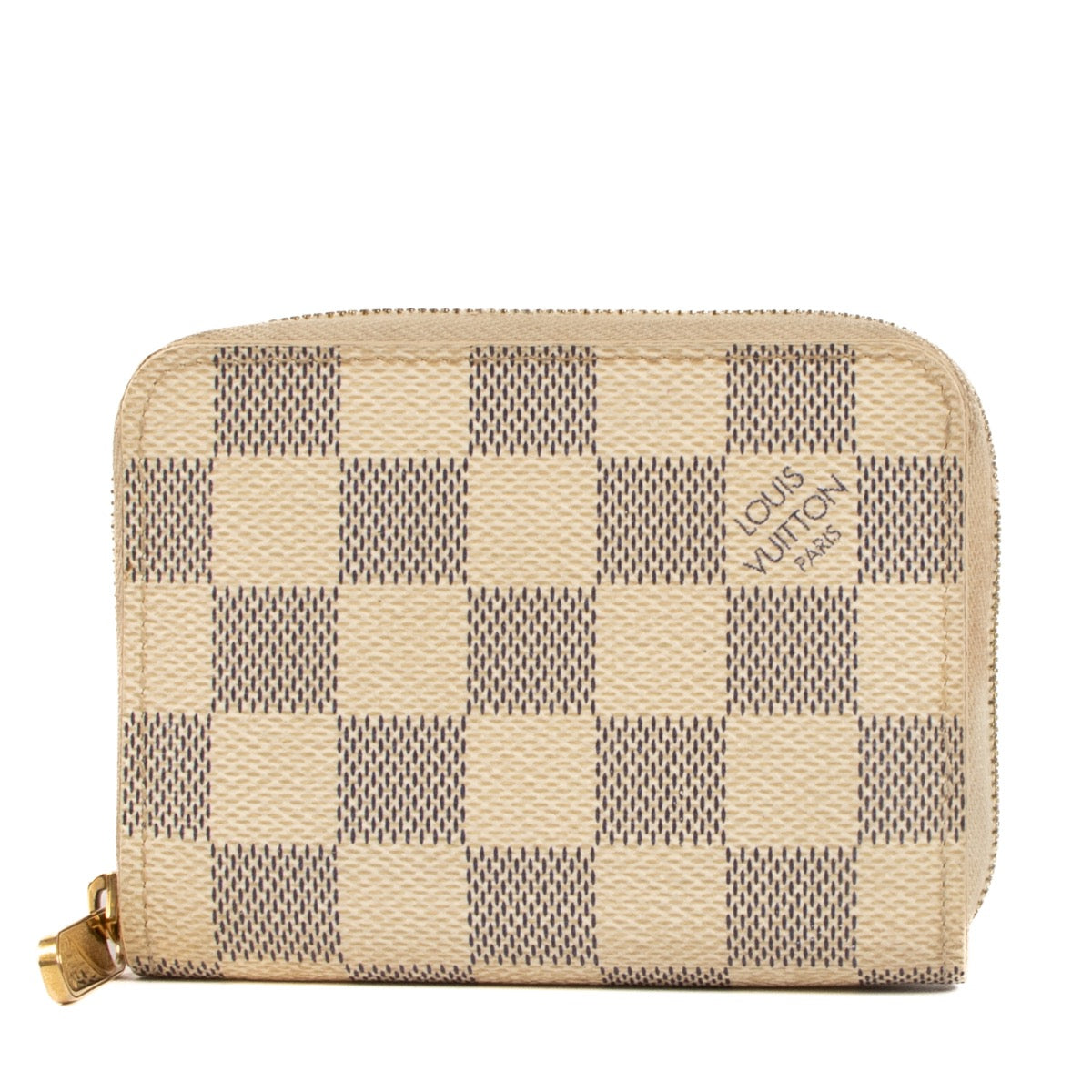 Shop authentic second-hand Louis Vuitton Damier Azur Zippy Coin Purse on Labellov.com