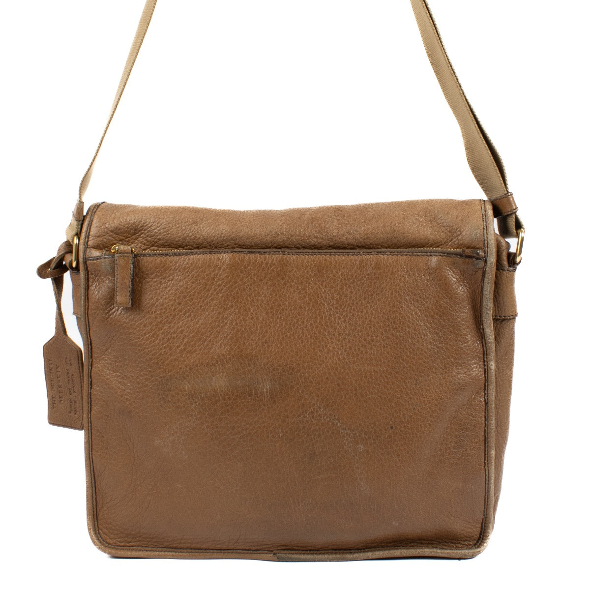Buy authentic second hand Prada Brown Deerskin Crossbody Bag at Labellov.com
