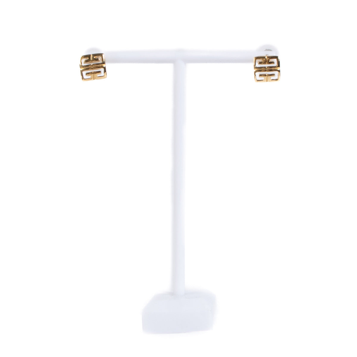 Givenchy Gold-Toned Metal G Stud Earrings
