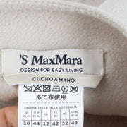 shop 100% authentic second hand 'S Max Mara Cream Skirt - Size FR42 on Labellov.com