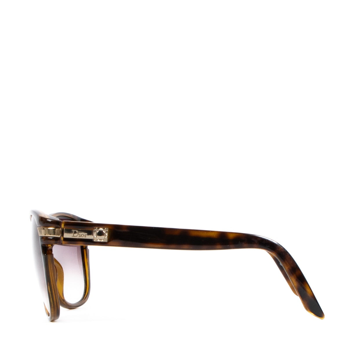 Dior Cannage Vintage Tortoise Sunglasses