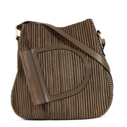 Shop 100% authentic secondhand Delvaux Brown Toile De Cuir Crossbody on Labellov.com