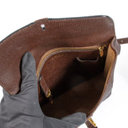 shop 100% authentic second hand Delvaux Brown Leather Crossbody Bag on Labellov.com