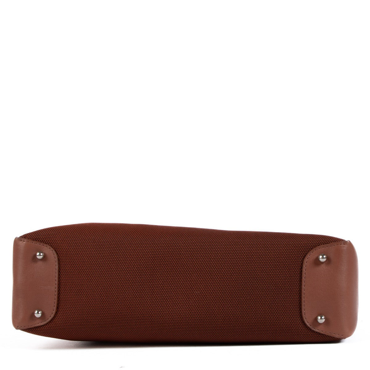 shop 100% authentic second hand Delvaux Terracotta Fabric Small Tote Bag on Labellov.com
