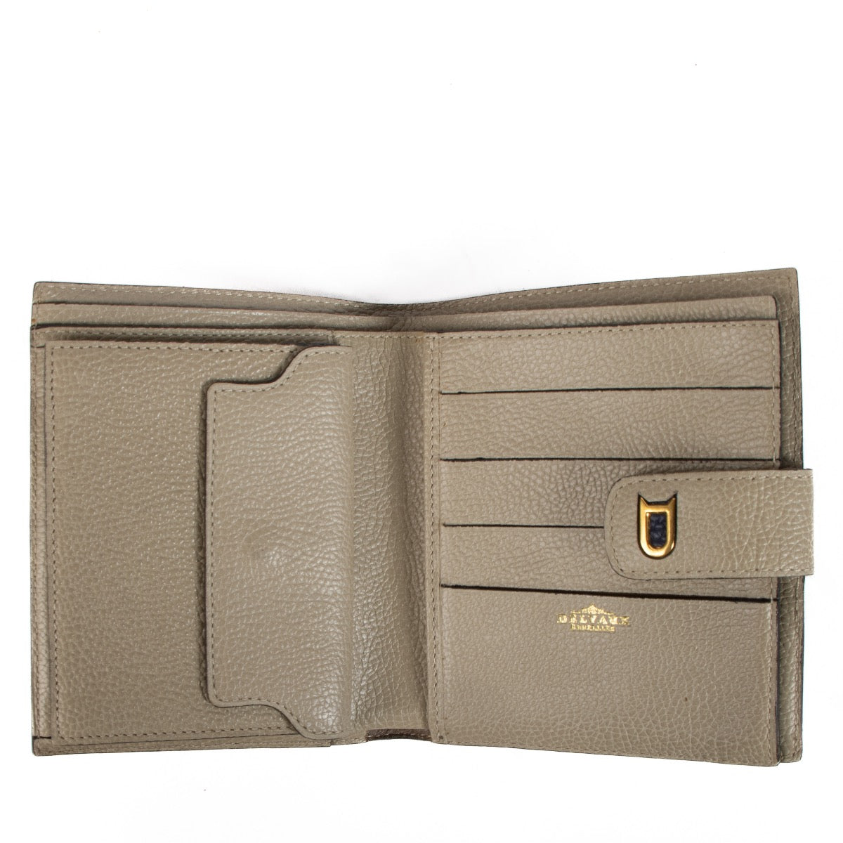 shop 100% authentic second hand Delvaux Beige Toile De Cuir Wallet on Labellov.com