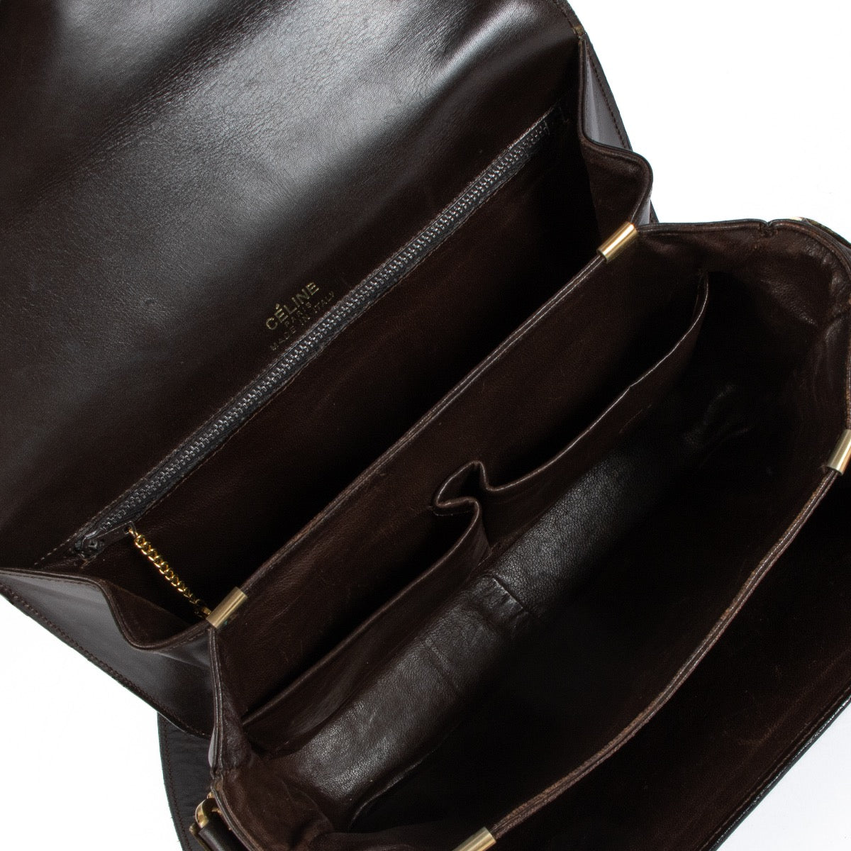 Shop 100% authentic secondhand Celine Brown Vintage Shoulder Bag on Labellov.com