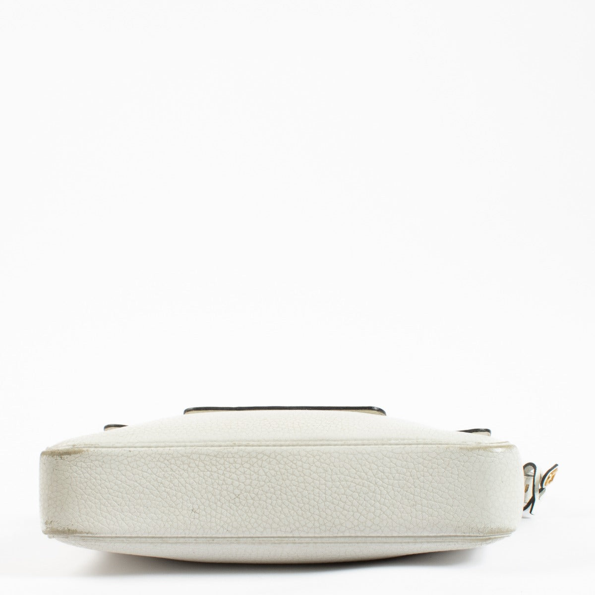Delvaux White Leather Frimaire Crossbody Bag